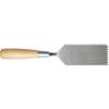 Marshalltown Notched Margin Trowels, Wood Handle, V-Shaped, X-Notch Size 6mm, Y-Notch Size 4.5mm, Z-Notch Size 0mm, Made in The USA, 52VN view 4