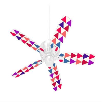 Triangles Berries - Ceiling Fan Skin Kit fits most 42 inch fans (FAN and BLADES SOLD SEPARATELY)