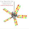 Triangles Citrus - Ceiling Fan Skin Kit fits most 42 inch fans (FAN and BLADES SOLD SEPARATELY) view 2