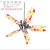 Triangles Warm - Ceiling Fan Skin Kit fits most 42 inch fans (FAN and BLADES SOLD SEPARATELY) view 2