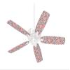 Locknodes 03 Pink - Ceiling Fan Skin Kit fits most 42 inch fans (FAN and BLADES SOLD SEPARATELY) view 1