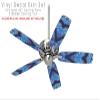 Phat Dyes - Heart - 103 - Ceiling Fan Skin Kit fits most 42 inch fans (FAN and BLADES SOLD SEPARATELY) view 2