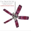 Phat Dyes - Heart - 105 - Ceiling Fan Skin Kit fits most 42 inch fans (FAN and BLADES SOLD SEPARATELY) view 2