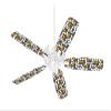 Locknodes 04 Orange - Ceiling Fan Skin Kit fits most 42 inch fans (FAN and BLADES SOLD SEPARATELY) view 1