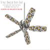 Locknodes 04 Orange - Ceiling Fan Skin Kit fits most 42 inch fans (FAN and BLADES SOLD SEPARATELY) view 2