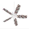 Locknodes 04 Red Dark - Ceiling Fan Skin Kit fits most 42 inch fans (FAN and BLADES SOLD SEPARATELY) view 1