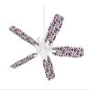 Locknodes 05 Hot Pink (Fuchsia) - Ceiling Fan Skin Kit fits most 42 inch fans (FAN and BLADES SOLD SEPARATELY) view 1