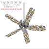 Locknodes 05 Orange - Ceiling Fan Skin Kit fits most 42 inch fans (FAN and BLADES SOLD SEPARATELY) view 2