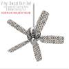 Locknodes 05 Peach - Ceiling Fan Skin Kit fits most 42 inch fans (FAN and BLADES SOLD SEPARATELY) view 2