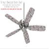 Locknodes 05 Pink - Ceiling Fan Skin Kit fits most 42 inch fans (FAN and BLADES SOLD SEPARATELY) view 2