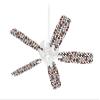 Locknodes 05 Red Dark - Ceiling Fan Skin Kit fits most 42 inch fans (FAN and BLADES SOLD SEPARATELY) view 1