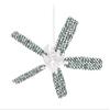 Locknodes 05 Seafoam Green - Ceiling Fan Skin Kit fits most 42 inch fans (FAN and BLADES SOLD SEPARATELY) view 1