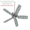 Locknodes 05 Seafoam Green - Ceiling Fan Skin Kit fits most 42 inch fans (FAN and BLADES SOLD SEPARATELY) view 2