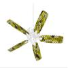 HEX Mesh Camo 01 Yellow - Ceiling Fan Skin Kit fits most 42 inch fans (FAN and BLADES SOLD SEPARATELY) view 1