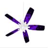 HEX Purple - Ceiling Fan Skin Kit fits most 42 inch fans (FAN and BLADES SOLD SEPARATELY) view 1