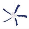 Ripped Colors Blue White - Ceiling Fan Skin Kit fits most 42 inch fans (FAN and BLADES SOLD SEPARATELY) view 1