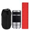 Sigma 18-250mm F3.5-6.3 DC Macro OS HSM (4.5") Prototypical Lens Case + Lens Cleaning Cloth view 2