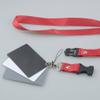 Andoer 3 in 1 Pocket-Size Digital White Black Grey Balance Cards 18% Gray Card with Neck Strap for Digital Photography view 1