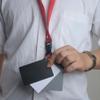 Andoer 3 in 1 Pocket-Size Digital White Black Grey Balance Cards 18% Gray Card with Neck Strap for Digital Photography view 2