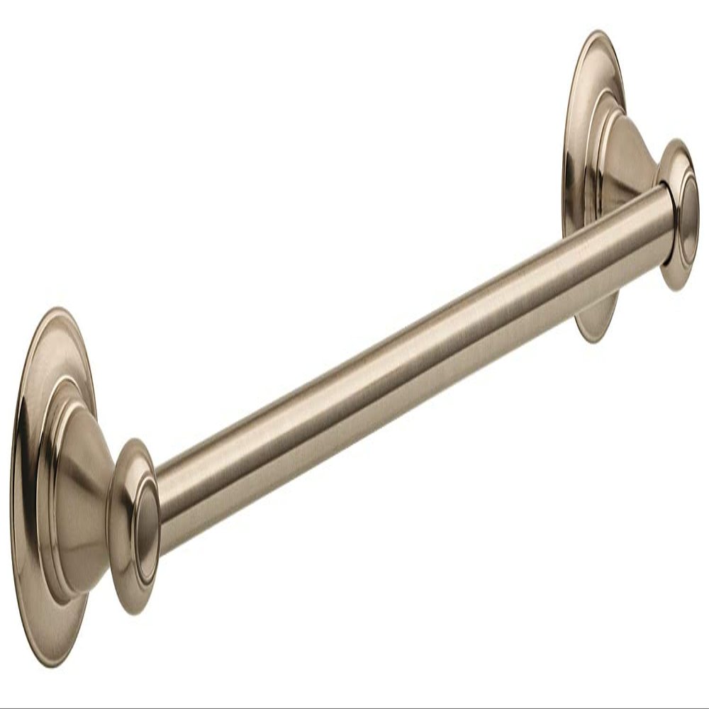 Delta Faucet Porter 18 inch Towel Bar, SpotShield Brushed Nickel , Bathroom Accessories, PTR18-BN