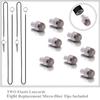 MEKO 0.30 (Dia) Hybrid Stylus Replacement Fiber Tip (8-Pack) - Only Fit for MEKO and Bargains Dept [0.3-inch Hybrid Tip Series] Stylus view 2