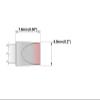 Thermaltronics PM75CH250 Chisel Extra Large 5.0mm (0.20in) interchangeable for Metcal SFP-CH50 view 2