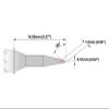 Thermaltronics PM75LR400 Bevel 60deg Long Reach 1.0mm (0.04in) interchangeable for Metcal SFP-BVL10 view 2