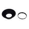 Foto&Tech 1 Piece Rubber Eyecup Eyeshade for Glasses Replaces DK-19 Compatible with Nikon D5, D500, D4s, D4, D2 Series, D3 Series, D700, D800, D800E, F6 DSLR Cameras view 3