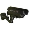 JYtrend Outdoor Dummy Fake Security Camera with Led Blinking Light (3 Pack, Black) view 2