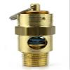 New 1/4" ASME Brass Safety relief Valve 125 PSI American made Compressed air pop off valve view 4