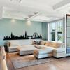 London Skyline Wall Decal London Skyline Silhouette Wall Sticker England City Wall Decor Wall Graphic Home Art Decoration Black view 2