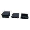 uxcell 100mmx100mm Plastic Square Inserts End Blanking Caps Black 4 Pcs view 1