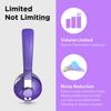 LilGadgets Untangled Pro On-Ear Wireless Kids Headphones for School, Microphone, Volume Limited, SharePort Technology, SoftTouch Padding - Purple Bluetooth Headphones view 3