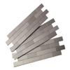 Aspect Peel and Stick Backsplash 12.5in x 4in Subway Stainless Matted Metal Tile for Kitchen and Bathrooms (3-Pack) view 1