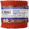 Kraft Tool RO686 Super Tough Bonded Braided Nylon Line Orange & Black - 685' view 1