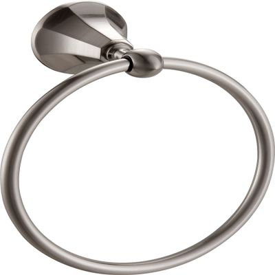 Paradise Bathworks 61028 Heaven Towel Ring, Satin Nickel