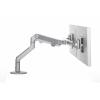 Humanscale M8 Monitor Height Adjustable 2 Screen Desk Mount Finish: Silver with Gray Trim, Base Type: Clamp view 1