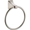 Paradise Bathworks 64028 Shangri-La Bath Hardware Towel Ring, Satin Nickel view 1