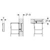 Geberit 115.081.SJ.1 Actuator Plate Omega 60 Tank view 3