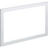 Geberit 115.086.GH.1 Cover Frame Tank, Brushed Chrome view 1