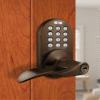 MiLocks DKL-02AQ Electronic Keyless Entry Touchpad Lever Door Lock, Antique Brass view 3