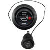 Water Carbon Illuminated Seat Heater Hi/lo/Off Round Rocker Switch Wire with a Negative Use of Car Seats Heated Heating Pad Accessories Parts Interior Cushions Covers Exact (Hi/lo/Off Round Switch) view 1