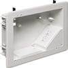 Arlington TVBU810-1 TV Box with Flange for Home Theater Installations, 8 x 10, White, 1-Pack view 1