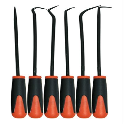 SE 6-Piece Rust-Resistant Pick and Hook Set - 10254HS6