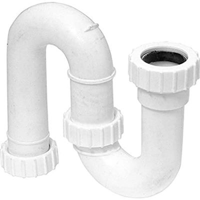 Bulk Hardware BH02089 Waste Compression Swivel S Trap, 40 x 76mm