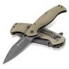 Kilimanjaro Morsa Folding Knife, 3.5-Inch 8Cr13MoV Stainless Steel Blade with Titanium Nitride Coating, G10 Handle, Flipper Opening with Dual Thumb Stud and Liner Lock  910028 view 1