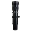 Opteka 420-1600mm f/8.3 HD Telephoto Zoom Lens for Canon EOS 80D, 77D, 70D, 60D, 60Da, 50D, 7D, 6D, 5D, 5DS, 1Ds, Rebel T7i, T7s, T6s, T6i, T6, T5i, T5, T4i, T3i, T3, T2i and SL1 Digital SLR Cameras view 1