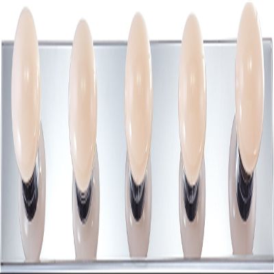 Nuvo Lighting SF77/196 Transitional Five Light Vanity in Chrome Finish