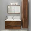 Nuvo Lighting SF77/196 Transitional Five Light Vanity in Chrome Finish view 2