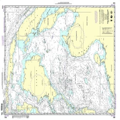 NGA Chart 508: South China Sea (WATERPROOF) 29 x 43